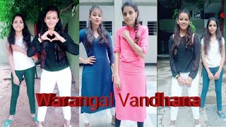 #Warangal Vandhana new tik tok dubsmash videoGunda