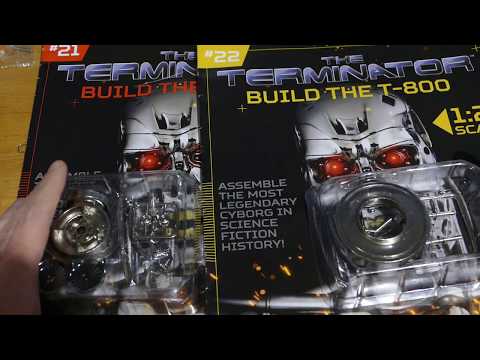 Hachette - Build The Terminator - Issues 21 and 22