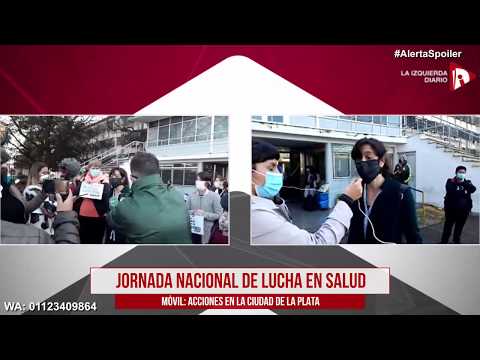 Jornada en defensa de la salud pública: trabajadoras desmienten a Kiciloff sobre situación sanitaria