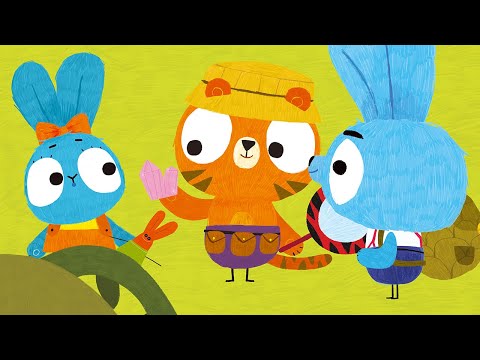 Хоробрі зайці — BRAVE BUNNIES / . Сюрприз для Бопа і Бу від тигреня