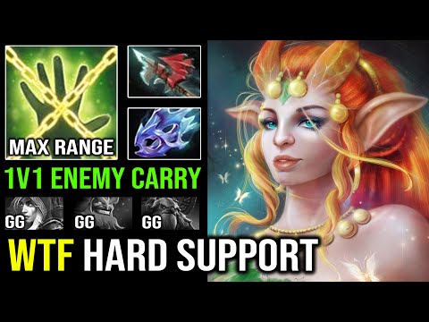 When a Support Can 1v1 Enemy Carry | WTF Untouchable Max Range Impetus Enchantress Dota 2