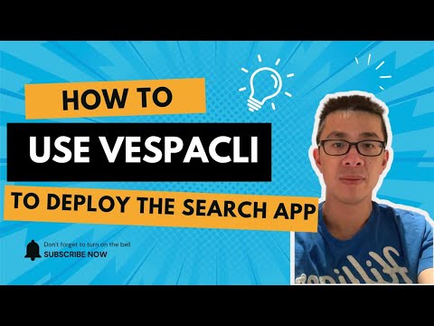 How to use vespa cli to deploy the search app in vespa.ai
