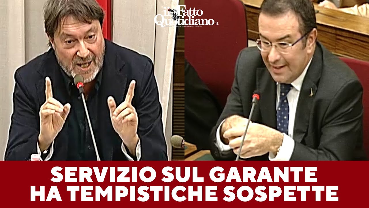 Candiani (Lega) vs Report: "Servizio sul garante ha tempistiche sospette". La replica di Ranucci