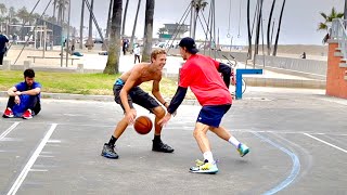AJ LAPRAY vs ON FIRE Hooper at Venice Beach! He Couldn't MISS!