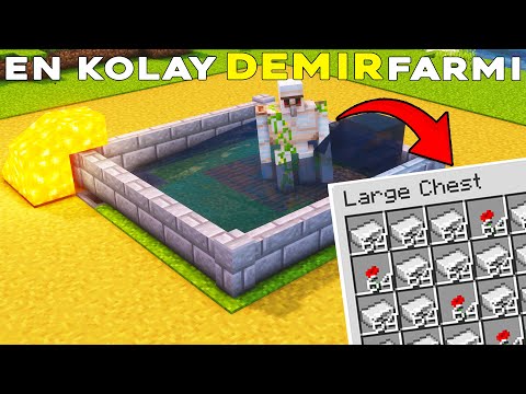 EASY TO BUILD IRON FARM!! Minecraft: How to Build an Iron Farm l Minecraft Systems