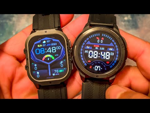 OUKITEL BT10  & Bt20 - Military Smart Watches Review