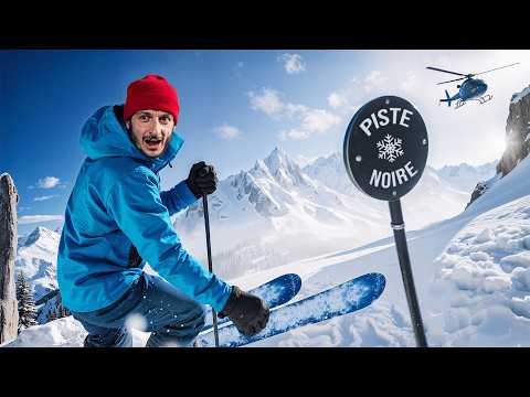 2 jours pour faire une piste noire (j'ai jamais skié)