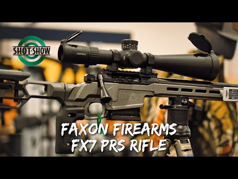 New Complete Faxon FX7 Bolt Action | PRS Production Rifle | SHOT Show 2024