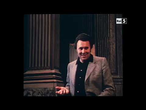 Gianfranco Cecchele spiega Recondita armonia, TV RAI 1971