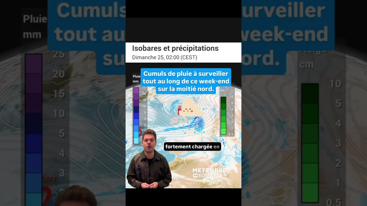 Plus de 30 mm : la tempête Austen apportera des pluies intenses dans cinq régions du Nord de la France, les voici