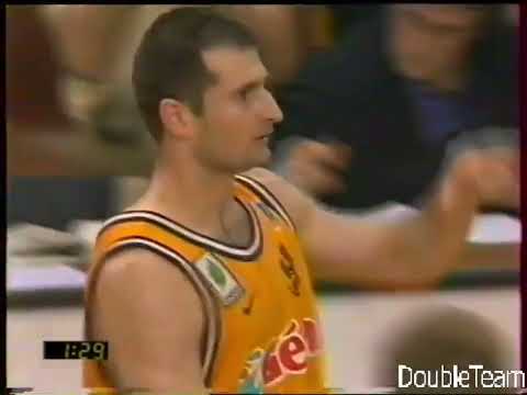 Nenad Marković on fire! Decisive points against PSG. Play off, 1/4 final (1997/98)