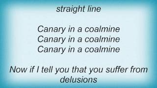 Sting - Canary In A Coalmine Lyrics