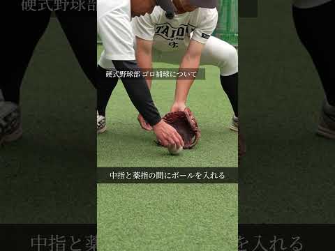 クラブ・ワンポイントレッスン①硬式野球部編