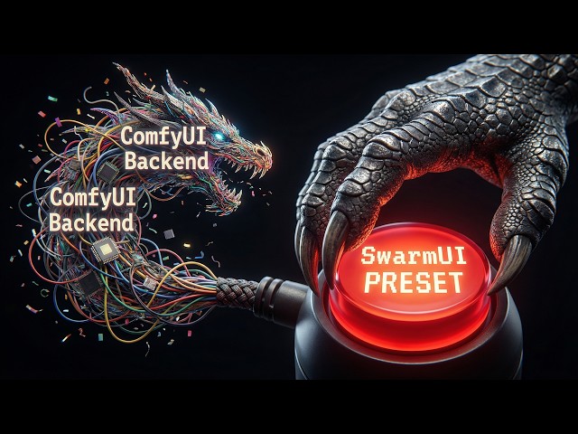 How to Use SwarmUI Presets & Workflows in ComfyUI + Custom Model Paths Setup for ComfyUI & SwarmUI