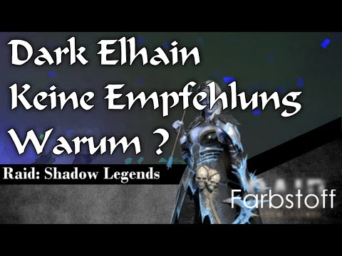 Raid: Shadow Legends - Champion Meinung Dark Elhain (inkl. Small Anti Guide)