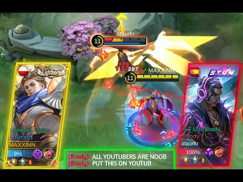 MAXXINN TOP GLOBAL ALUCARD VS BRODY TOP SUPREME TRASHTALKER | WHO WIN!? | MLBB