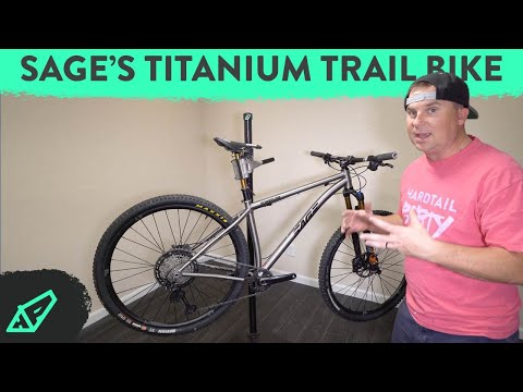Sage Titanium Powerline: A First Look at This XC/Trail Hardtail Handbuilt in the USA
