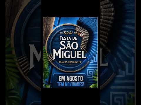 324° Festa de São Miguel: Primeira atração CHEGOU! 🤩