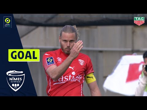 Goal Renaud RIPART (55' pen - NÎMES OLYMPIQUE) NÎMES OLYMPIQUE - RC STRASBOURG ALSACE (1-1) 20/21
