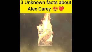 3 Unknown facts about Alex Carey 😍❤#youtubeshorts#shorts#alexcarey#cricketpawri#cricketlover#cricket