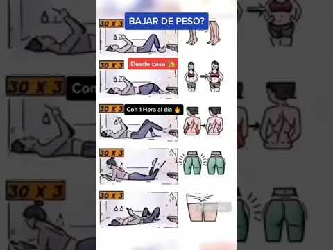 baja de peso acostado |ejercicio para flojos