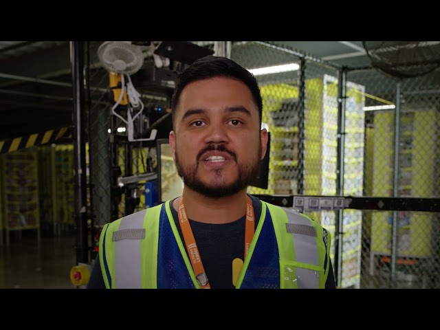 Grade 6+ Amazon Robotics FC Tour - Video 4