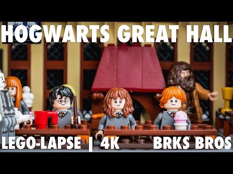 The Greatest of Halls! LEGO Harry Potter Hogwarts Great Hall | Set 75954 | Speed Build | BRKS BROS