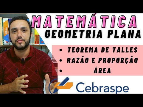 💣CESPE /CEBRASPE - 2019 - SEFAZ-RS | Geometria Plana Teorema de Talles, Área e razão e proporção.