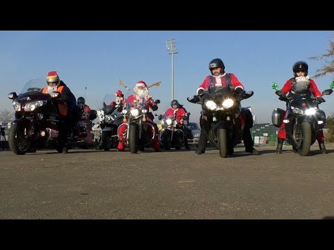 2018-12-01 Motomikołaje na stadionie Sandecji!