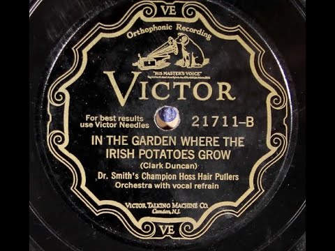 Dr. Smith's Champion Hoss Hair Pullers "Up In Glory" (1928) mandolin & fiddle = bluegrass hillbilly
