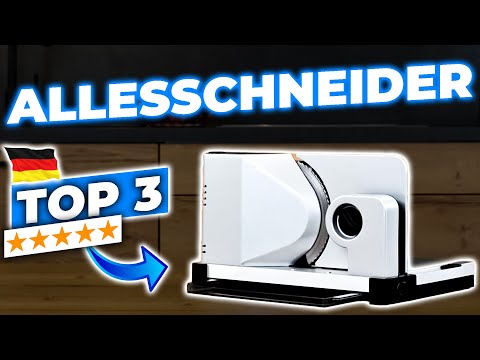 Allesschneider 2025: Die 3 besten Schneidemaschinen im Test & Vergleich!