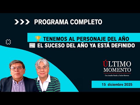 🔴Tenemos al personaje del año📰 El suceso del año ya está definido| #CabildeoDigital