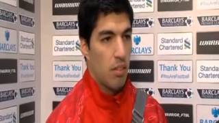Luis Suarez post-match interview