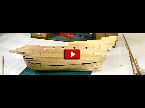 CASCO 15- Como forrar el casco 3. BUCCANEER - Modelismo Naval