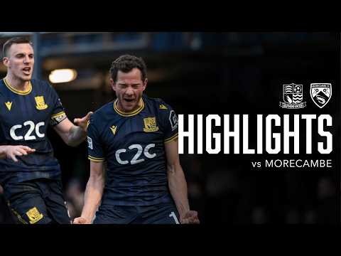 Highlights: Southend United 5-1 Morecambe