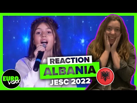 ALBANIA JUNIOR EUROVISION 2022 REACTION // Kejtlin Gjata - Pakëz Diell