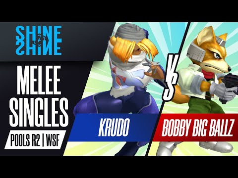 Krudo vs bobby big ballz - Melee Singles Pools WSF - Shine 2022 | Sheik vs Fox