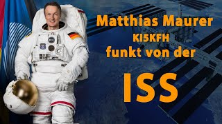 Matthias Maurer funkt von der ISS zur Erde - Amateurfunk Schulkontakt