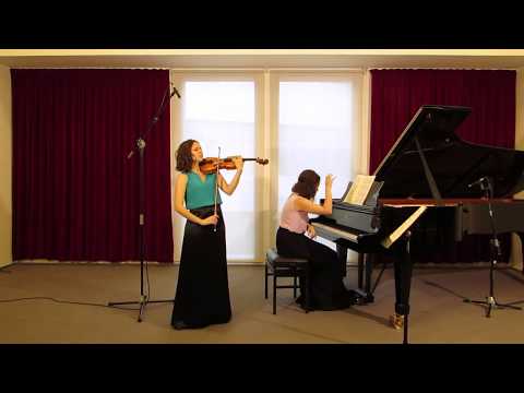 Sonata for violin and piano, op. 18 - Richard Strauss (1st movement)