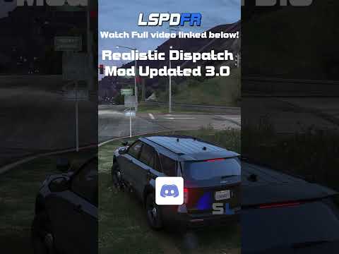 Dispatch Mod For LSPDFR GTA V Updated
