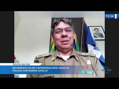 Grupamento da PM eÌ interditado apoÌs todos os policiais contraiÌrem Covid-19 (28 05 20)