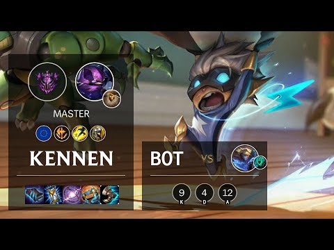 Kennen Bot vs Ezreal - EUW Master Patch 10.12