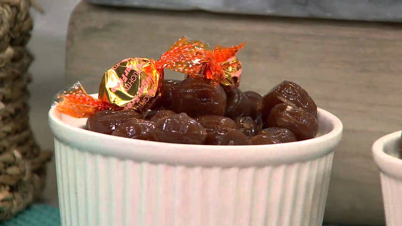 Watch video Go Lightly (2) 1.5 lb Jars of Sugar Free Hard Candy with Sharon Faetsch Now Go Lightly (2) 1.5 lb Jars of Sugar Free Hard Candy with Sharon Faetsch