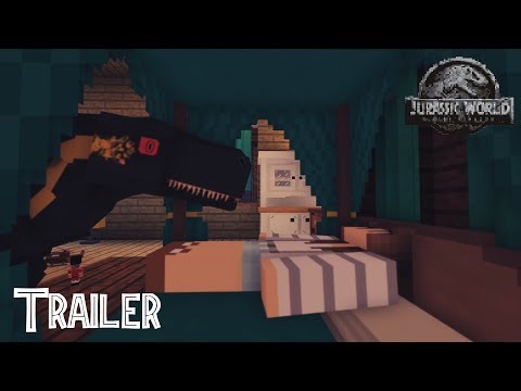 Minecraft Jurassic World: Fallen Kingdom Trailer