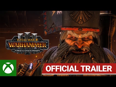 Total War: WARHAMMER III - Forge of the Chaos Dwarfs Announcement Trailer