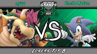 See You in Grands #247 | nyuu (Mr. Game & Watch, Bowser) vs Uncle Moton (Sonic) - LT8