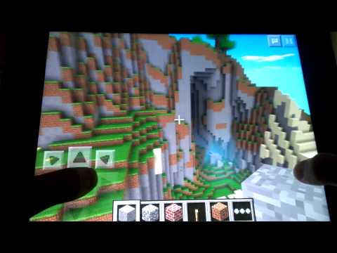 Minecraft PE: Best Valley and Waterfall Seed!