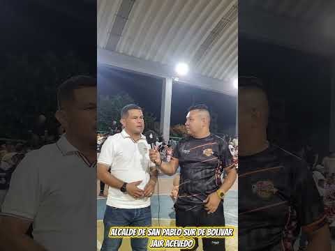 “🎙️ Entrevista con el alcalde Jair Acevedo  balance del deporte en San Pablo Sur de Bolívar, 