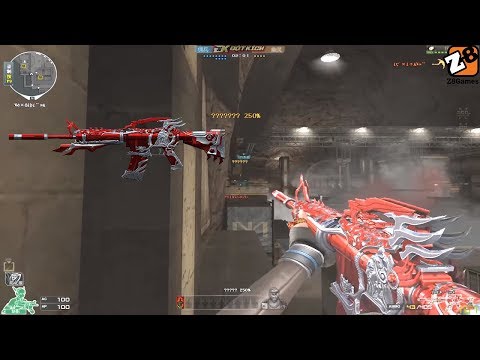 Crossfire  2.0 : M4A1 S Red Guan Yu Spirit - Hero Mode X - By Rua Ngao - Zombie V4