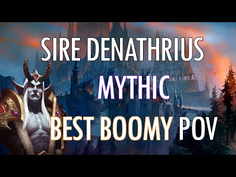 Rank 2 Sire Denathrius Kill | Balance Druid PoV | Mythic Castle Nathria